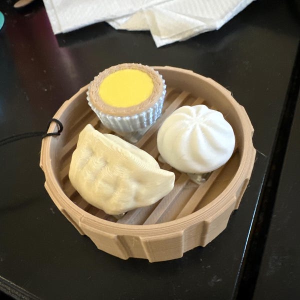 Dumpling Dim Sum Keyboard Fidget Toy: 3-switch Stress Relief - Etsy UK
