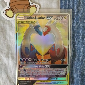 ポケモンカード英語版Latias & Latios GX UR 170/181 Latias & Latios GX 170/181 Team Up Alternate Full Art Rare