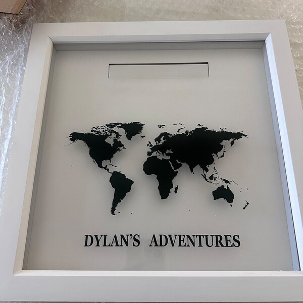 My Adventures, Drop Box Frame, Shadow Box , Travel Keep Sakes ...