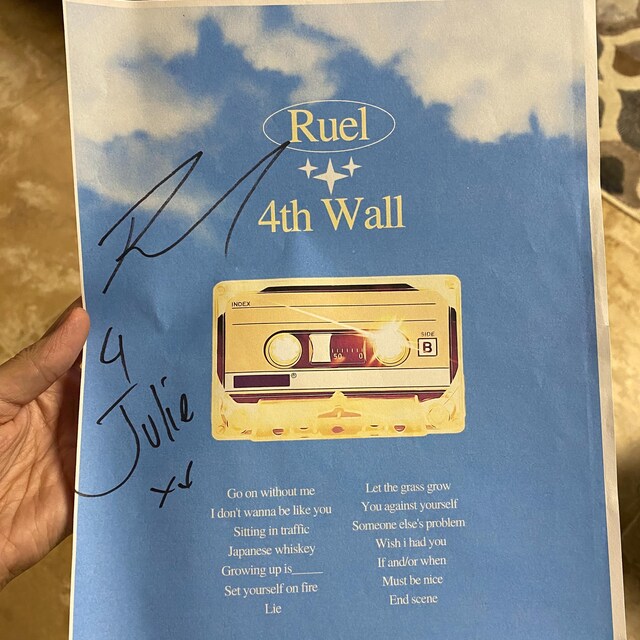 驚きの値段 Ruel Print Poster Music Album, Ruel Wall, 4th Ruel Art, Wall 洋楽