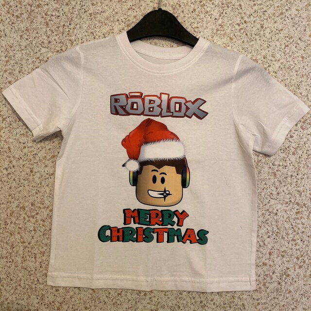 ROBLOX T Shirt Kids Boys Girls Fun Tee Christmas T Shirt 