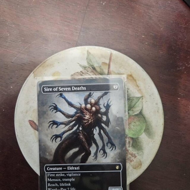 Sire of Seven Deaths | Proxy Card - Etsy