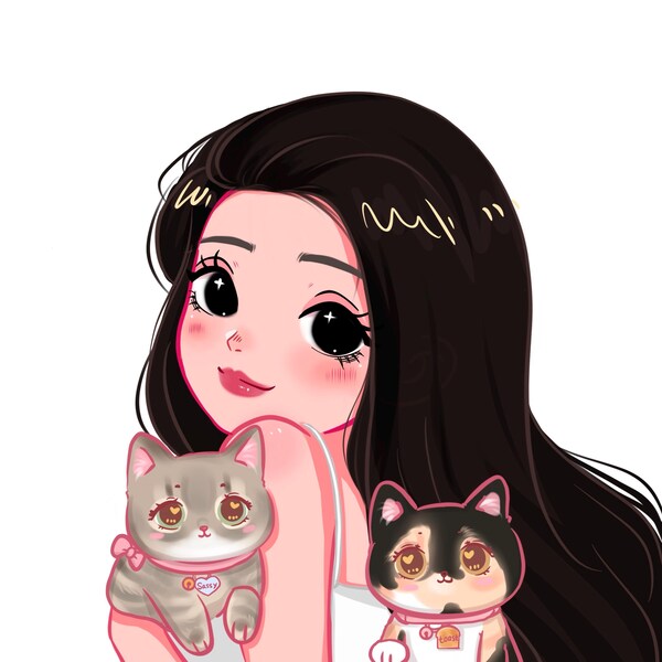 Cute Dog Digital Clip Art for Personal and Commercial Use - INSTANT ...