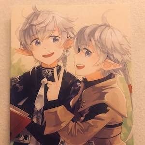 Alphinaud And Alisaie Ffxiv Final Fantasy Art Final Etsy Alphinaud And Alisaie Ffxiv Final Fantasy Art Final Etsy