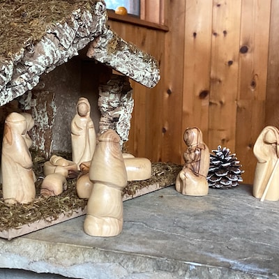 WOOD NATIVITY SET main image 0