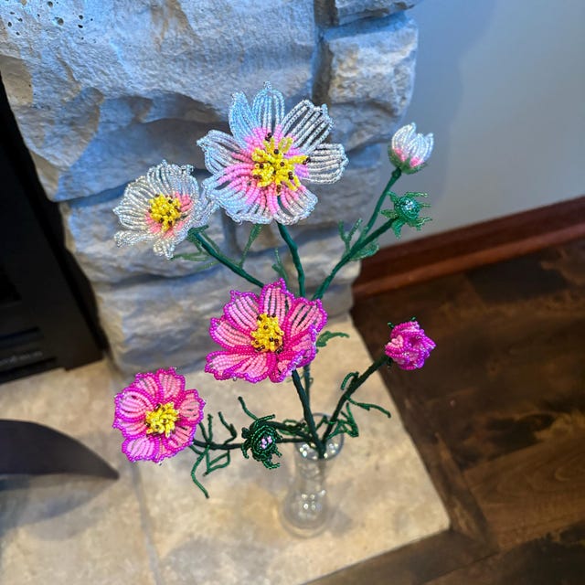 PDF- French Beaded Cosmos - Etsy