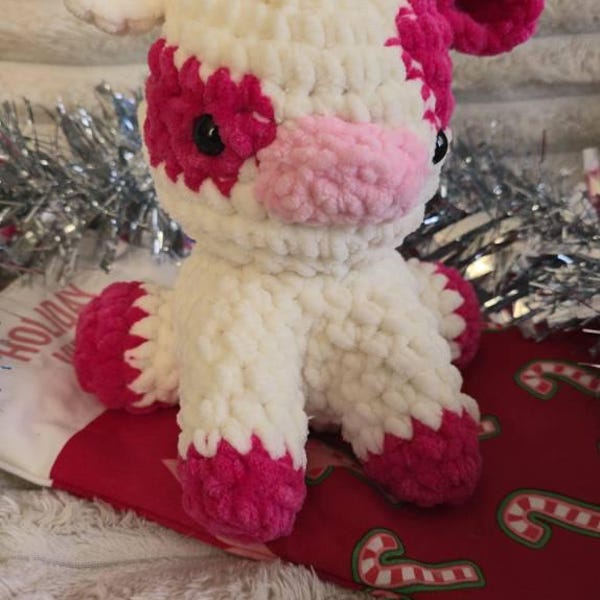 Sitting Cow Pattern Crochet Sitting Cow Pattern - Etsy