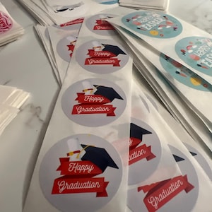 Happy graduation stickers - Etsy 日本