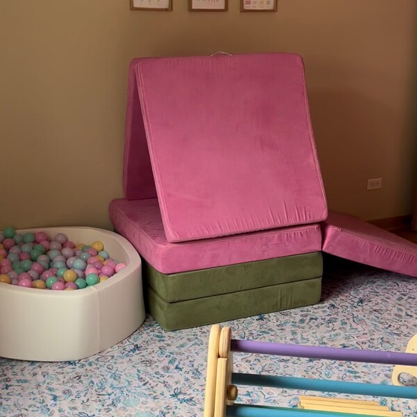 Pastel Alphabet Print Play Room Wall Shapes Days of Week Educational ...
