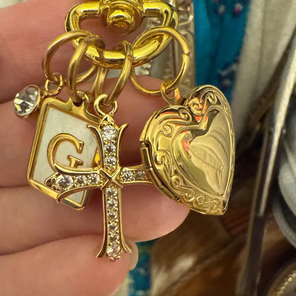 Bag Charms Keychain Holder High Quality Charm Holder Cluster Chain ...