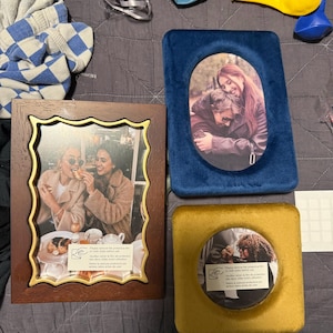 Katie lade till en bild av sitt köp