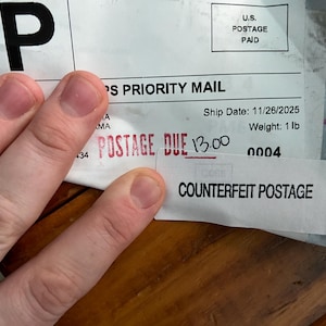 Sarah added a photo of their purchase