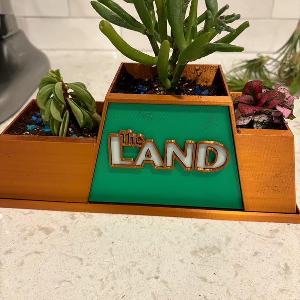 EPCOT the Land Pavilion Inspired Planter Disney Decor Gift Spring Gift ...