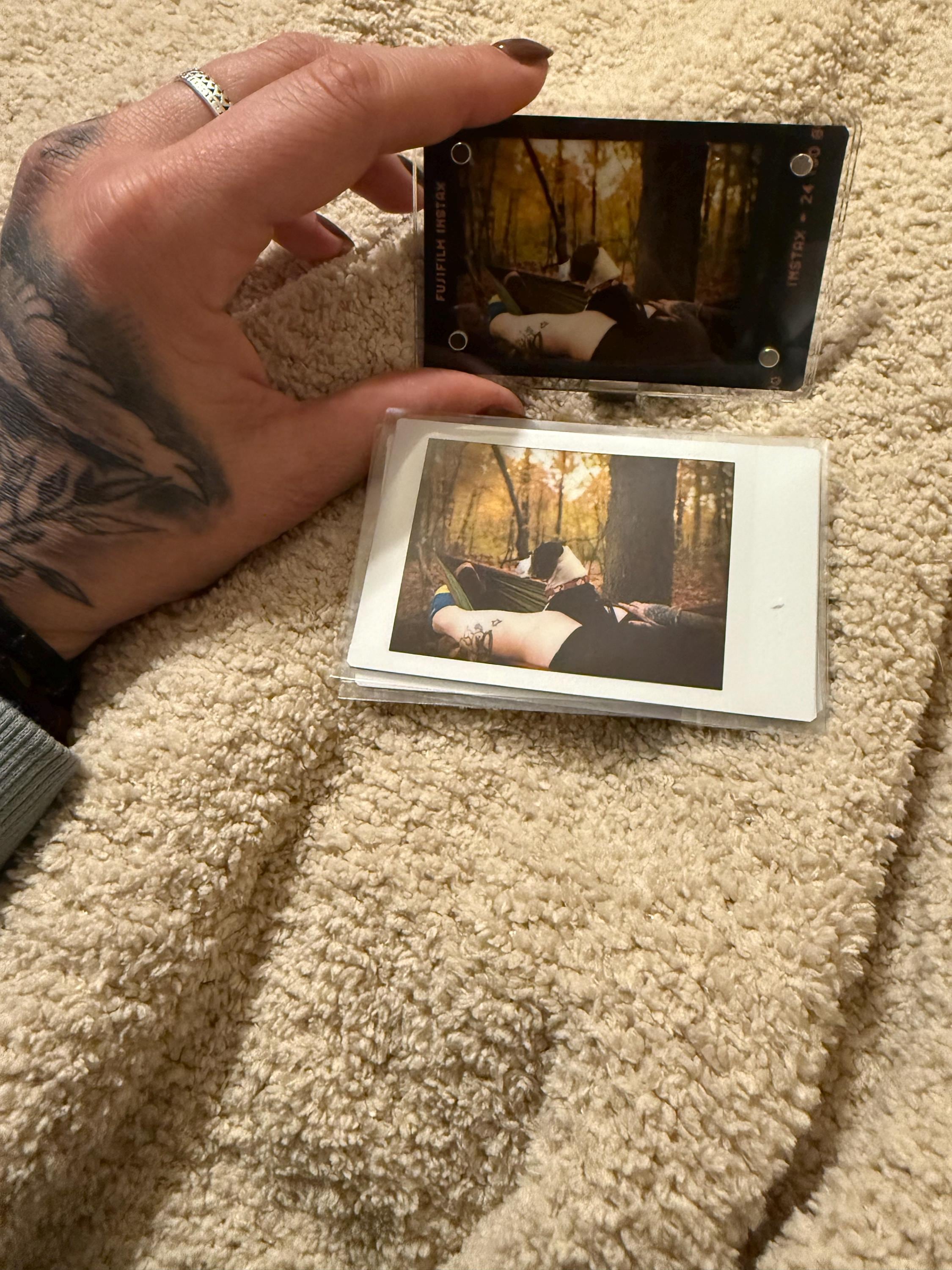 Sun Visor Clip for Mini Polaroid | Fujifilm Instax Mini | Great for Personalizing Your Car and Brightening Up Your Drive!