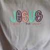 Eliza Quick Vintage Bean Stitch Script Font for Machine Embroidery by ...