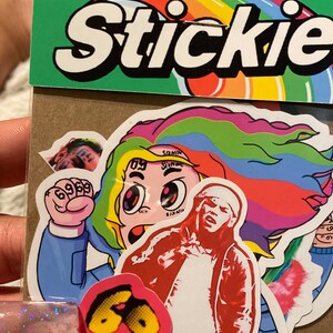 6ix9ine 20 piece Sticker Pack 
