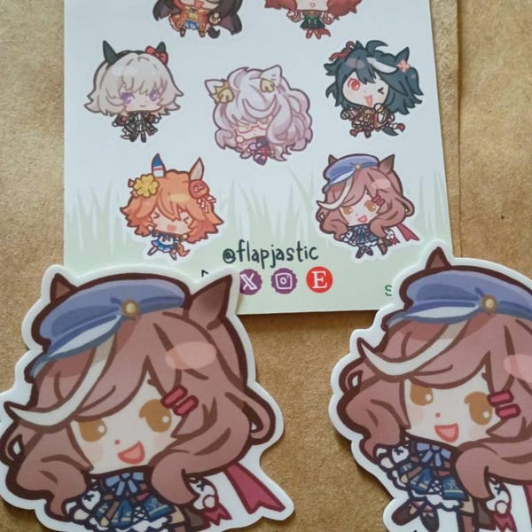 Uma Sticker Set Assorted Uma Musume Stickers, Series 5 - Etsy
