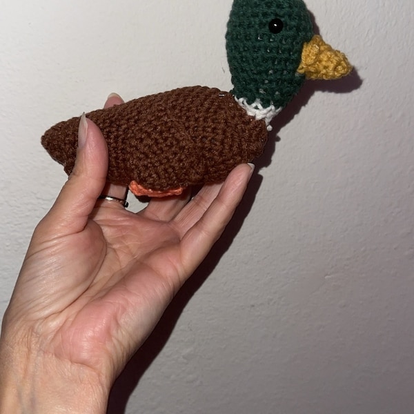 Duck Crochet Pattern, Amigurumi Bird, Mallard Duck - Etsy