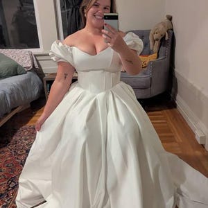 GORGECRAFT Kit Corsetto per Abito da Sposa 3 pz/Set Cerniera di