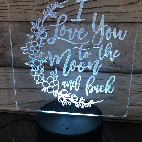 I Love You to the Moon and Back SVG Cut File |baby Svg | Silhouette ...