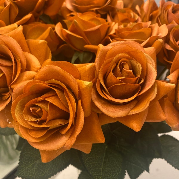 Rust Colored Real Roses 16
