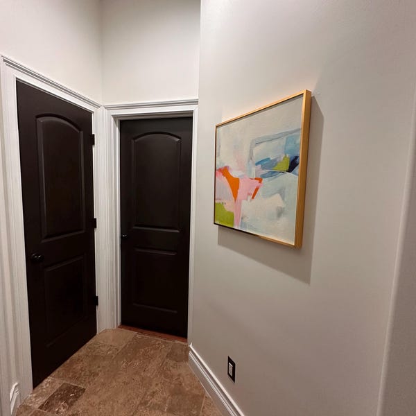 Custom 72H X 84W Horizontal Modern Abstract Oil Painting on Canvas Etsy