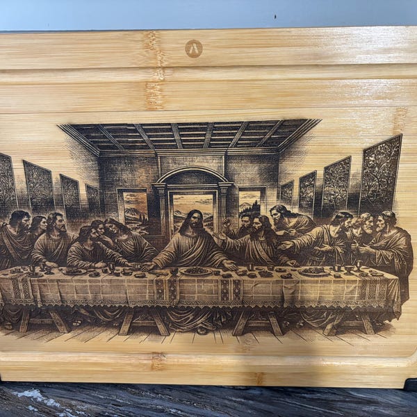 Rustic Last Supper The Last Supper Engraving PNG | Christian Wall Art | Jesus and Apostles ...