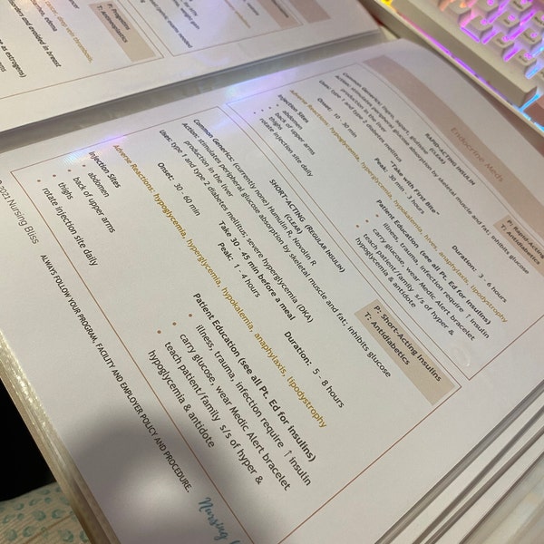 Electrolyte Imbalances Study Guide Nursing Notes With Relationships 6 ...