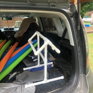 PLANS ONLY RV 6 Towel Bar Clothes Dryer Pvc Pipe Ladder Rack Beach ...