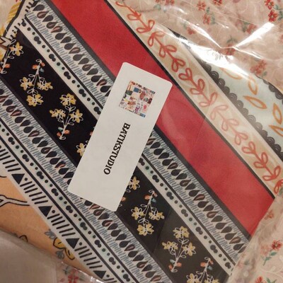 Liberty of London Bandana, Botanical Garden, Hydrangeas, Blues ...