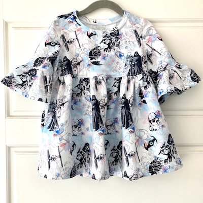 Bell Sleeve Dress PDF Sewing Pattern Etsy