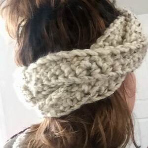 Headband Pattern / Braided Chunky Headband / Crochet Pattern / Quick ...