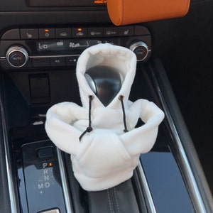 Moda Gear Shift Knob Hoodie Sweatshirt Interior do carro engraçado Shifter  Knob Capuz Capuz de alta qualidade