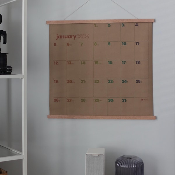 2025 Large Wall Calendar, 2025 Production Calendar, 2025 Company ...