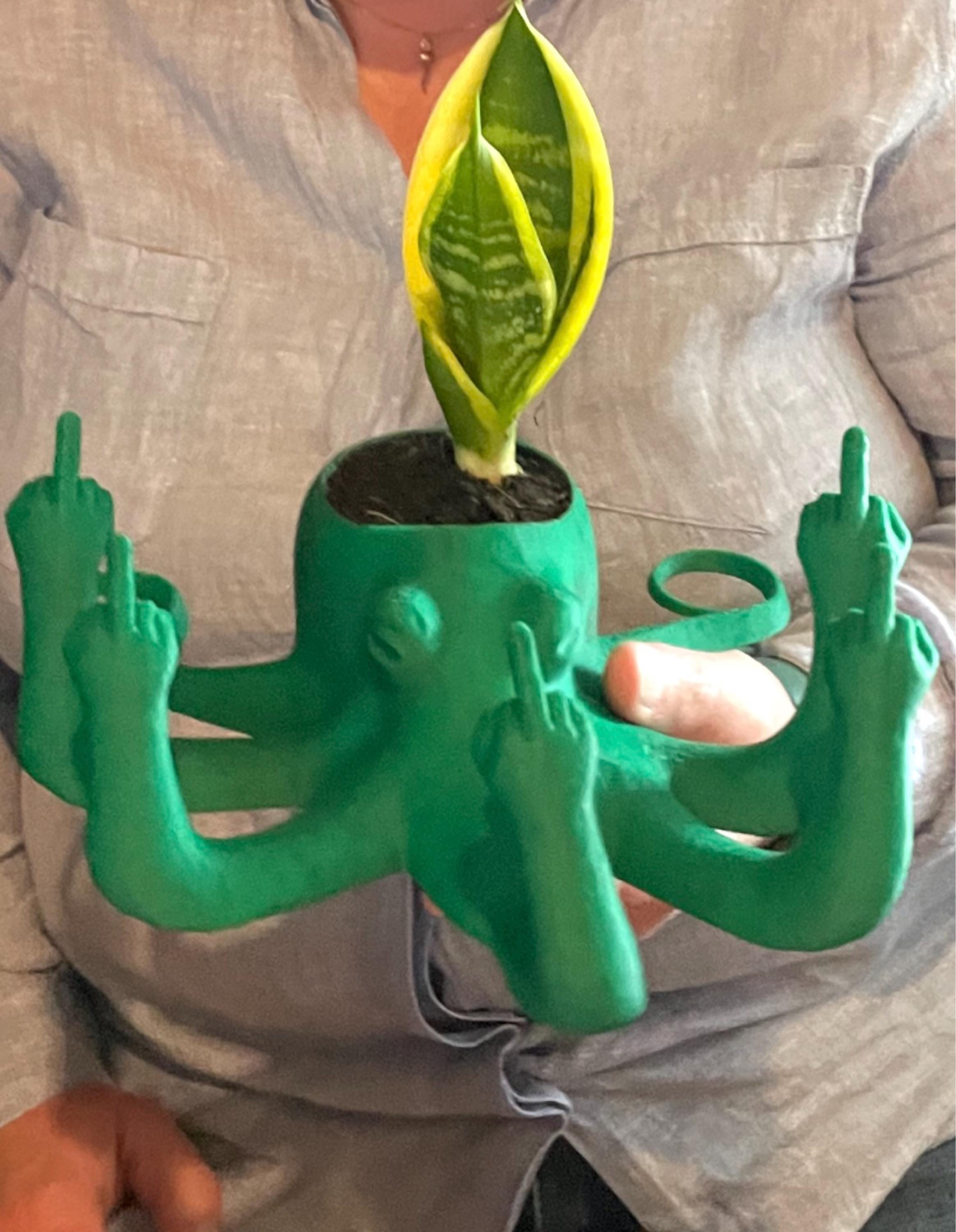 Fucktopus Planter