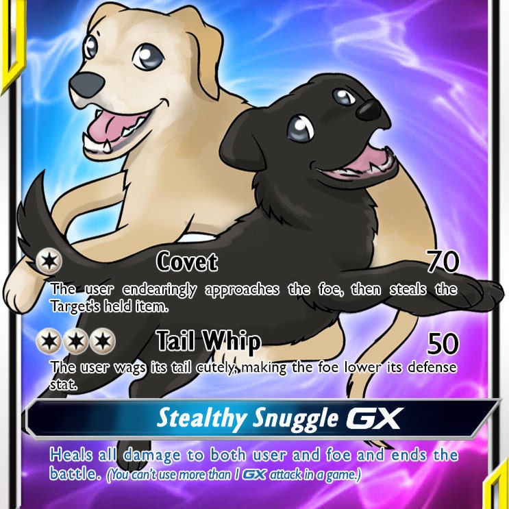 Tag Team Custom Pokémon Cards