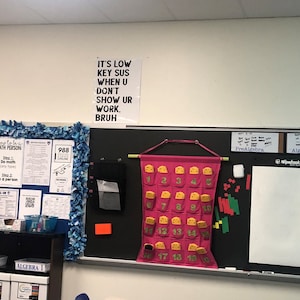 Funny High Middle School Classroom Decor Poster Math Prints - Etsy