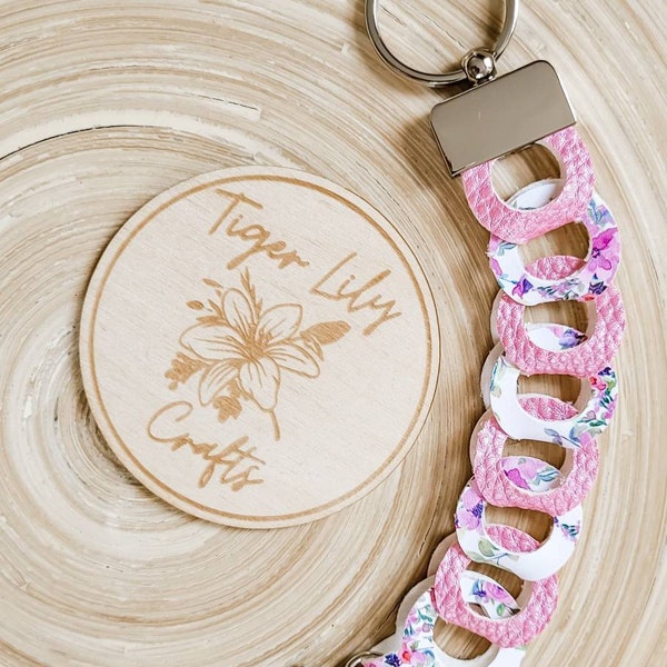 Link De Link Circles SVG Template Bracelet SVG | Faux Leather Cuff ...