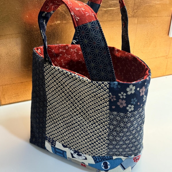 Large Origami Bag PDF Sewing Pattern With Tutorial Instant Digital ...