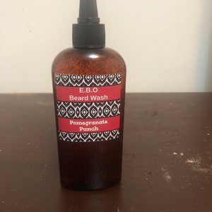EBO Beard Wash Pomegranate Punch - Etsy