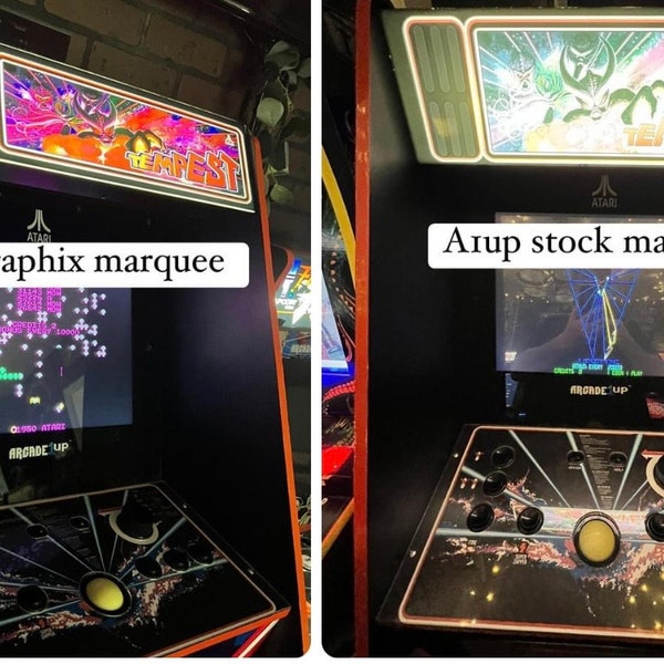 Arcade 1up Marquees for Reproduction Backlit Trans-lite Signs - Etsy