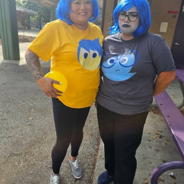 Inside Out Characters Costume, Inside Out 2 Shirt, Inside Out Group ...