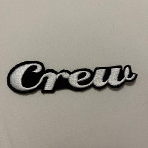 Personalised Custom Biker Name Badges / Patches – Embroidered, Sew-On, Various Sizes (Made In UK)