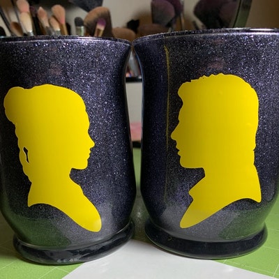Han Solo and Princess Leia Star Wars Silhouette SVG Cutting File ...
