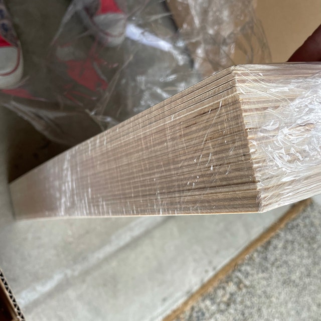 Generic Dofiki 15 Pcs 3mm Baltic Birch Plywood 1/8 x11.8x  11.8â€ Plywood Board for Laser Cuttin