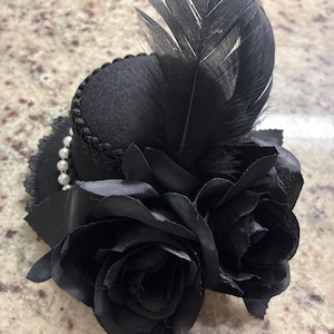 MADE TO ORDER - Skeleton Elegance - Handmade Black Rose Gothic