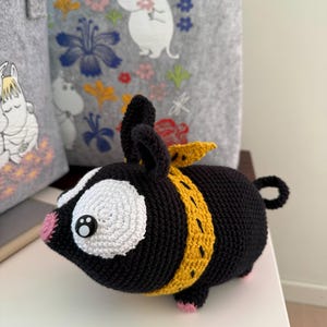 Pちゃん編み図、Pちゃん編みぐるみ、らんま1/2、響良牙、アニメ編み図