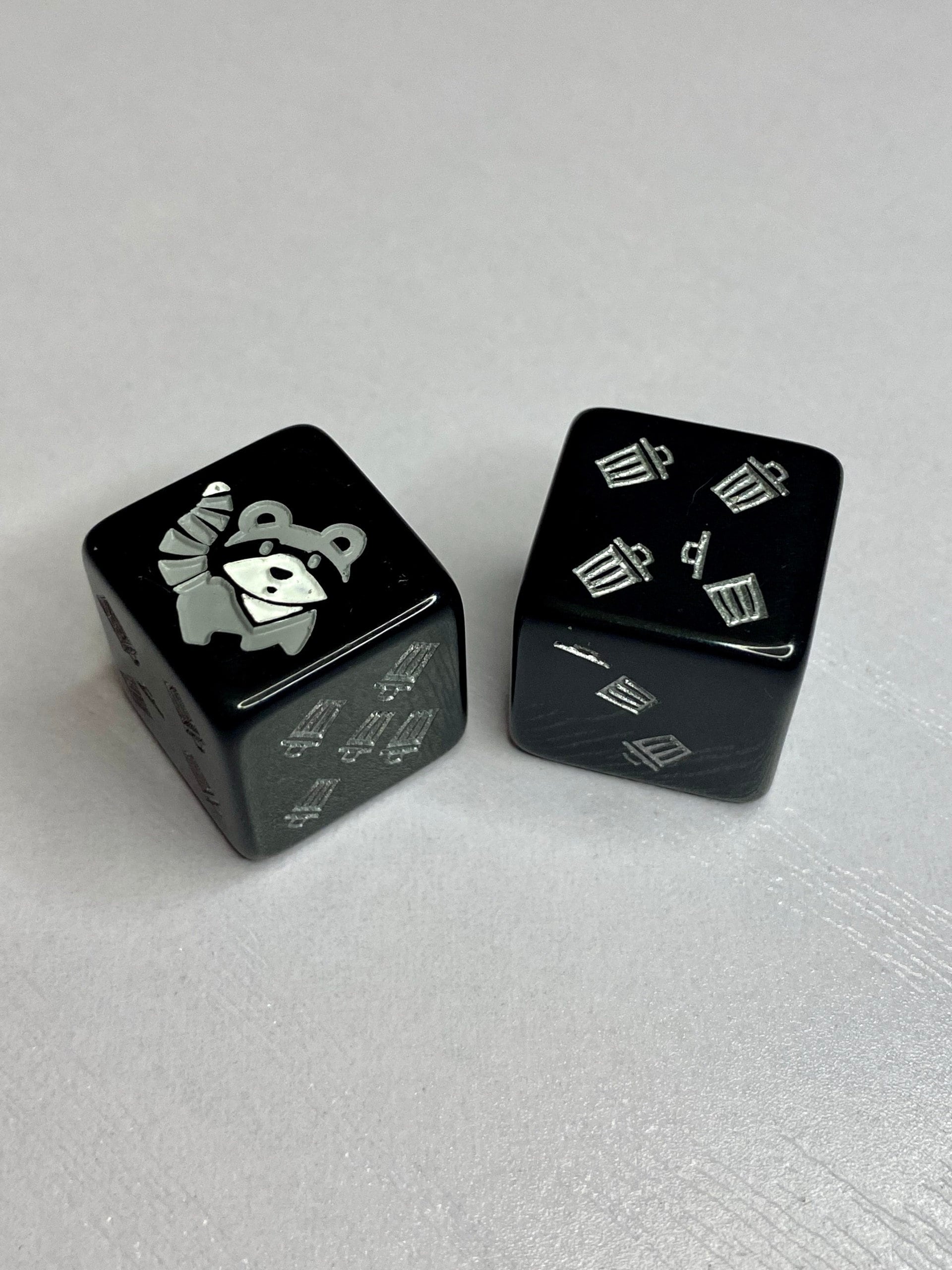 Animal Dice - Dice sets of Two, Four or Six - Mix and Match