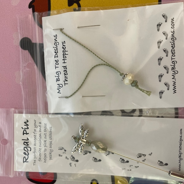 Thread Hopper ~ Thread Counter ~ Assorted Colors ~ Pink, Blue, Red ...