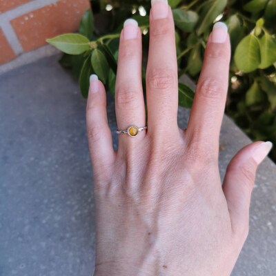 Bague En Améthyste En Forme De Cœur Naturel En Argent Sterling 925 Pour